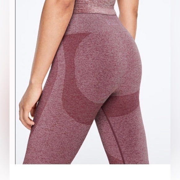 VS PINK Heather Seamless Regular Leggings XL - Picture 2 of 5